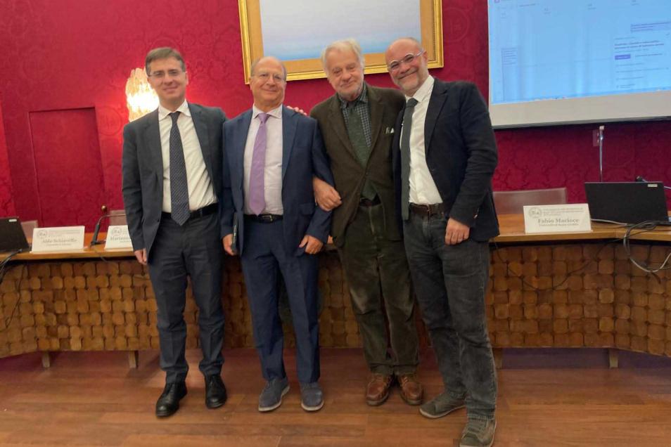 Alessio Lo Giudice, Salvatore Amato, Bruno Montanari e Alberto Andronico